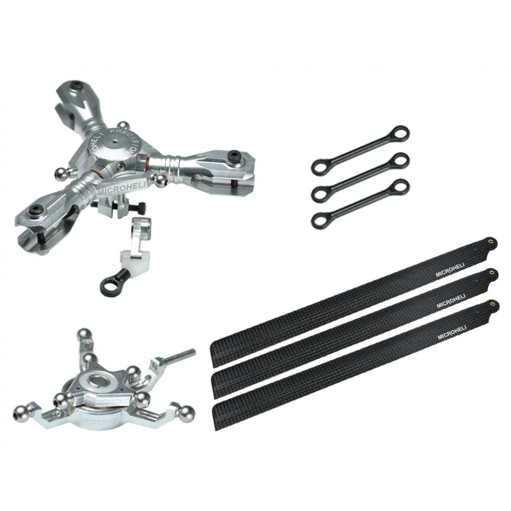 CNC Triple Carbon Fiber Blades Conversion set - BLADE 230S / V2 / Smart