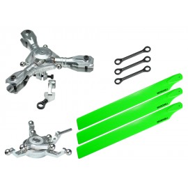 CNC Triple Green Plastic Blades Conversion set - BLADE 230S / V2 / Smart