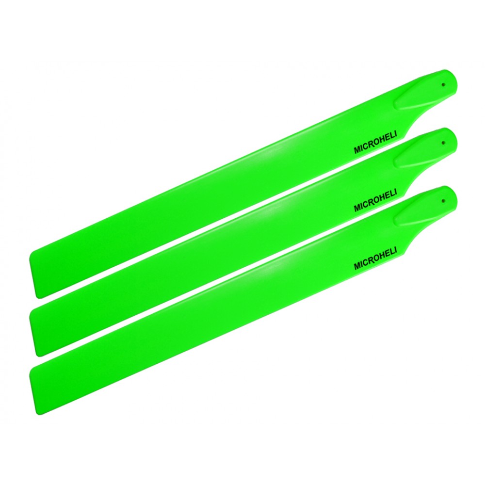 Plastic Triple Main Blade (For MH-23V2001TGR Series)(GREEN)