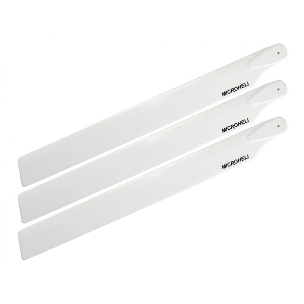 Plastic Triple Main Blade (For MH-23V2001TWT Series)(WHITE)