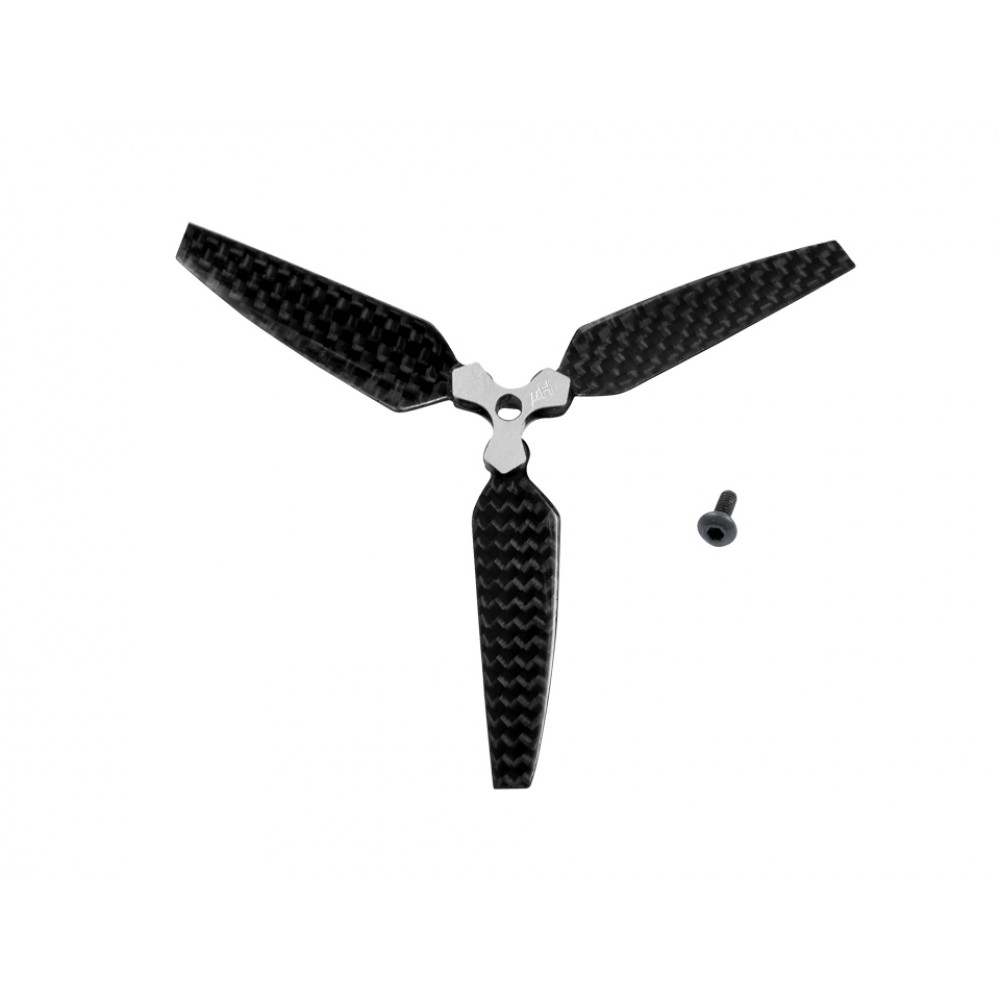 Carbon Fiber Folding 3 Blade Propeller 90mm Tail Blade