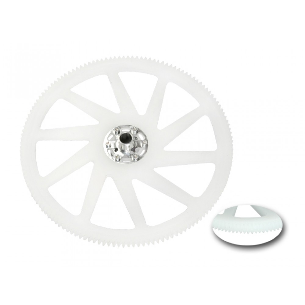 CNC Delrin Main Gear w/ Aluminum Hub set - BLADE 230S / V2 / Smart / REVOLUTION 235 CP