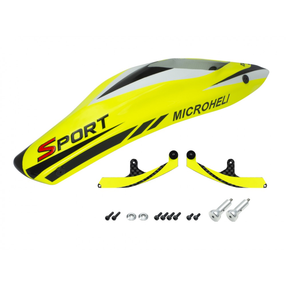 Airbrush Fiberglass King Cobra Canopy (for MICROHELI Frame BLADE 230S / V2 / Smart)