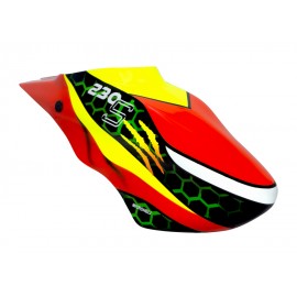 Airbrush Fiberglass Red Assassin Canopy - BLADE 230S / V2 / Smart