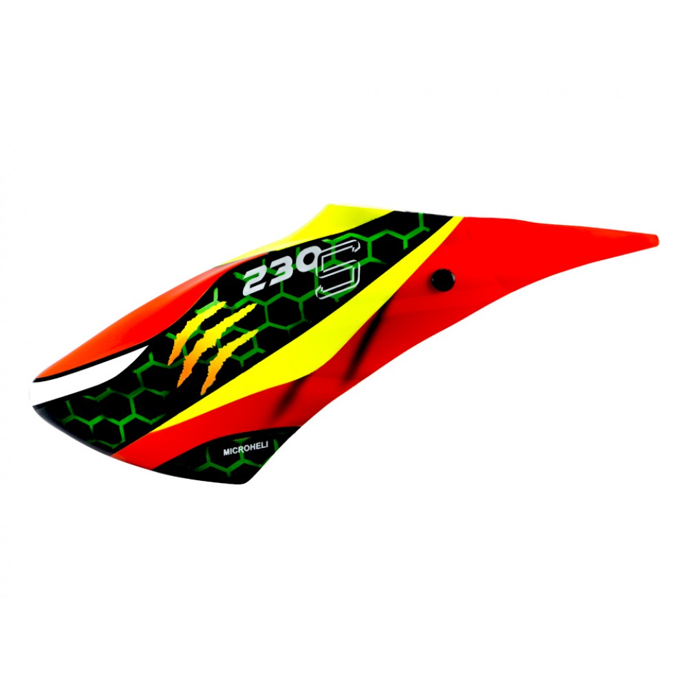Airbrush Fiberglass Red Assassin Canopy - BLADE 230S / V2 / Smart