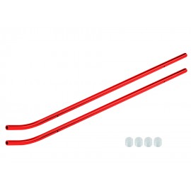Aluminum Landing Skids (RED)(for MICROHELI Landing Gear - BLADE 230S)