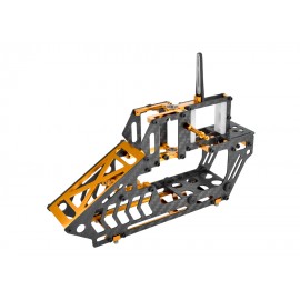Aluminum/Matte Carbon Fiber Main Frame (GOLD) - BLADE 230S / V2 / Smart