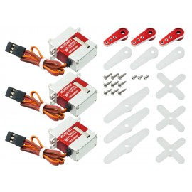 Precision HV Micro Servo Full Metal Gear Set - BLADE 250 CFX / 270 CFX / Fusion 270 / 230S / 230S V2