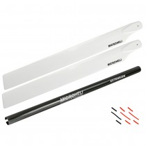 Aluminum Tail Boom w/ 250mm Main Blade Extension Combo (BLACK) - BLADE REVOLUTION 235 CP