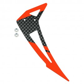 Carbon Fiber Vertical Fin "F" Style (RD) - BLADE REVOLUTION 235 CP