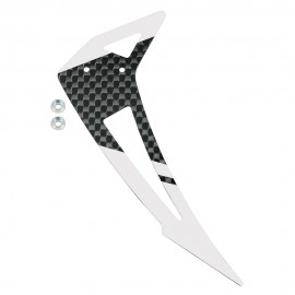 Carbon Fiber Vertical Fin "F" Style (WT) - BLADE REVOLUTION 235 CP