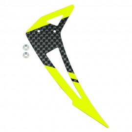 Carbon Fiber Vertical Fin "F" Style (YL) - BLADE REVOLUTION 235 CP