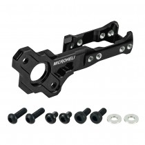 CNC Aluminum Tail Motor Mount (BLACK) - BLADE REVOLUTION 235 CP