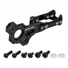 CNC Aluminum Tail Motor Mount (BLACK) - BLADE REVOLUTION 235 CP