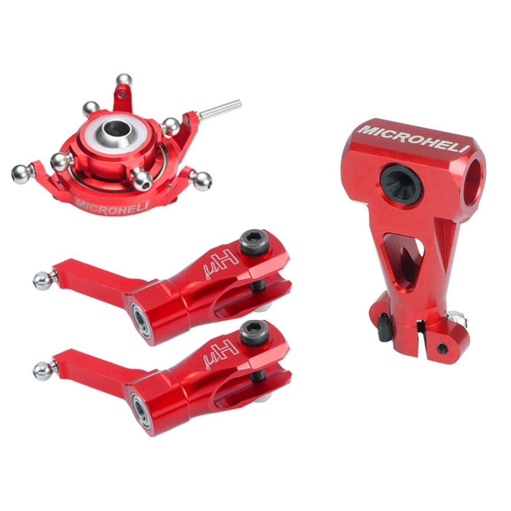 Precision CNC Power Package (RED) - BLADE 450X / 330X / 330S