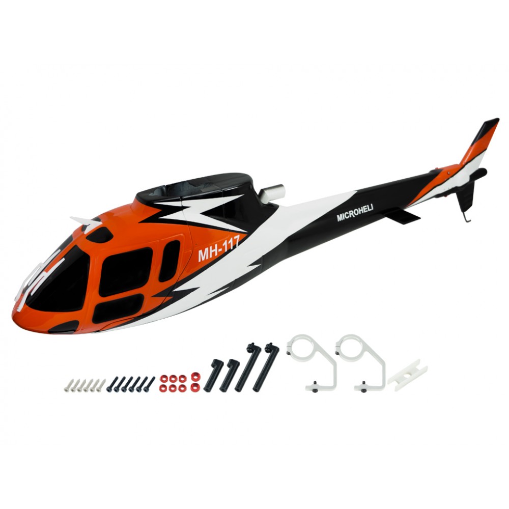 Airbrush Fiberglass AS350 Scale - BLADE 450X / 330X / 330S