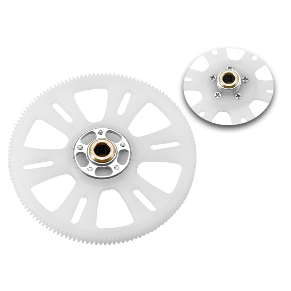 Delrin Helical Main Gear w/ Auto-Rotation Hub set - BLADE 450X / 330X / 330S