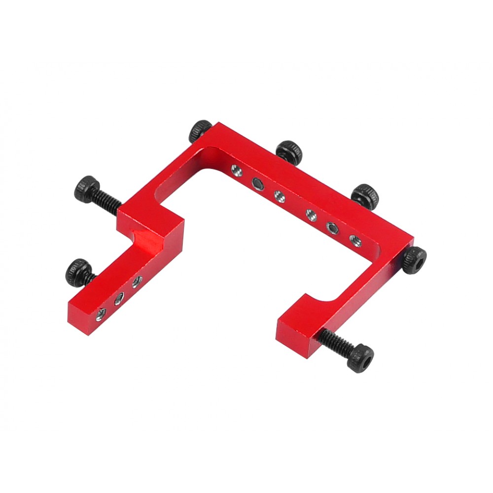 Aluminum Servo Support (RED)(for MICROHELI Frames - BLADE 330X / 330S)