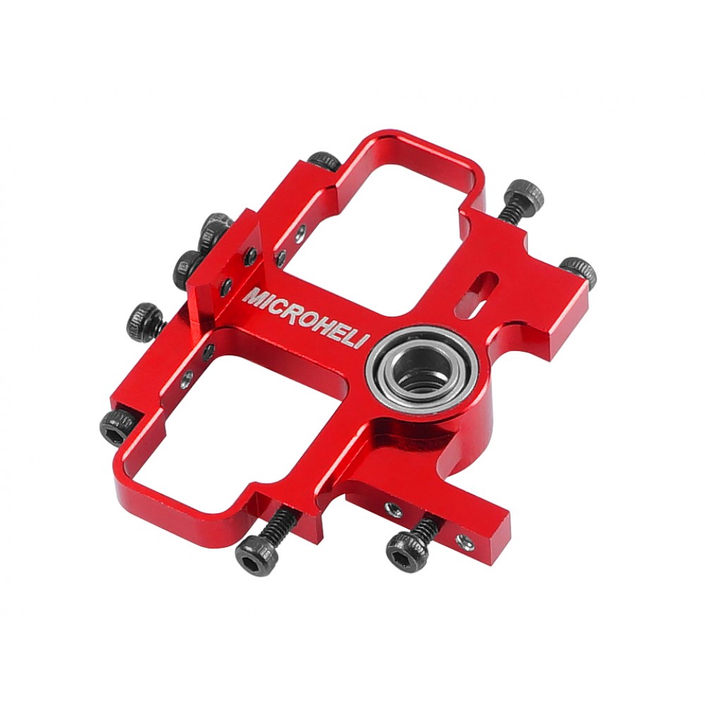 Aluminum Upper Block Bearing (RED)(for MICROHELI Frames - BLADE 330X / 330S)