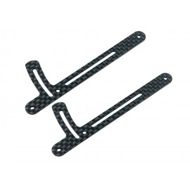 Carbon Fiber Battery Tray Support (for MICROHELI Frames - BLADE 450X / 330X / 330S)