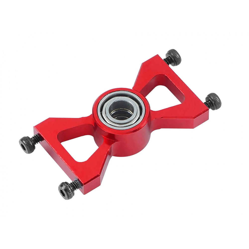 Aluminum Lower Block Bearing (RED)(for MICROHELI Frames - BLADE 450X / 330X / 330S)
