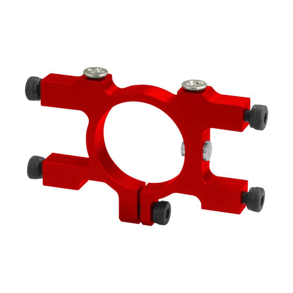 Aluminum Tail Boom Mount Front (RED)(for MICROHELI Frames - BLADE 450X / 330X / 330S)