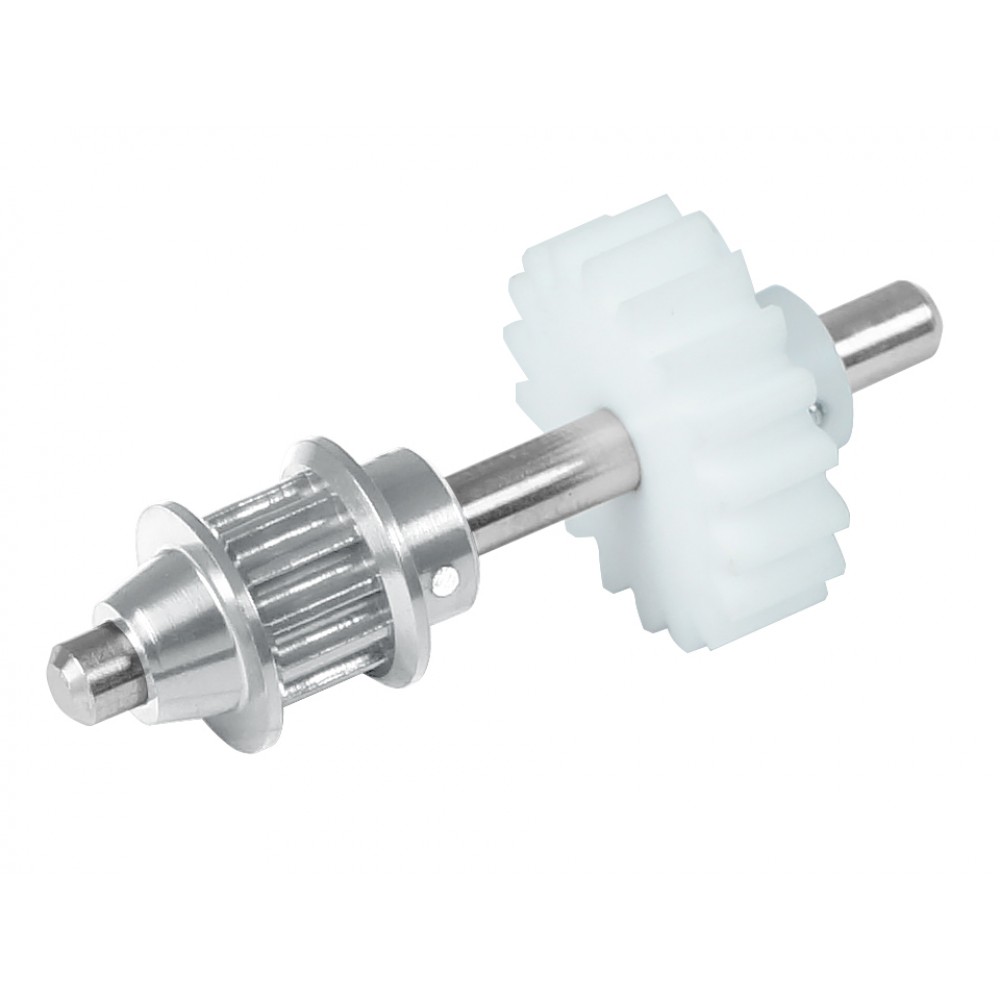 CNC Delrin Tail Drive Gear w/Pulley - BLADE 450X / 330X / 330S