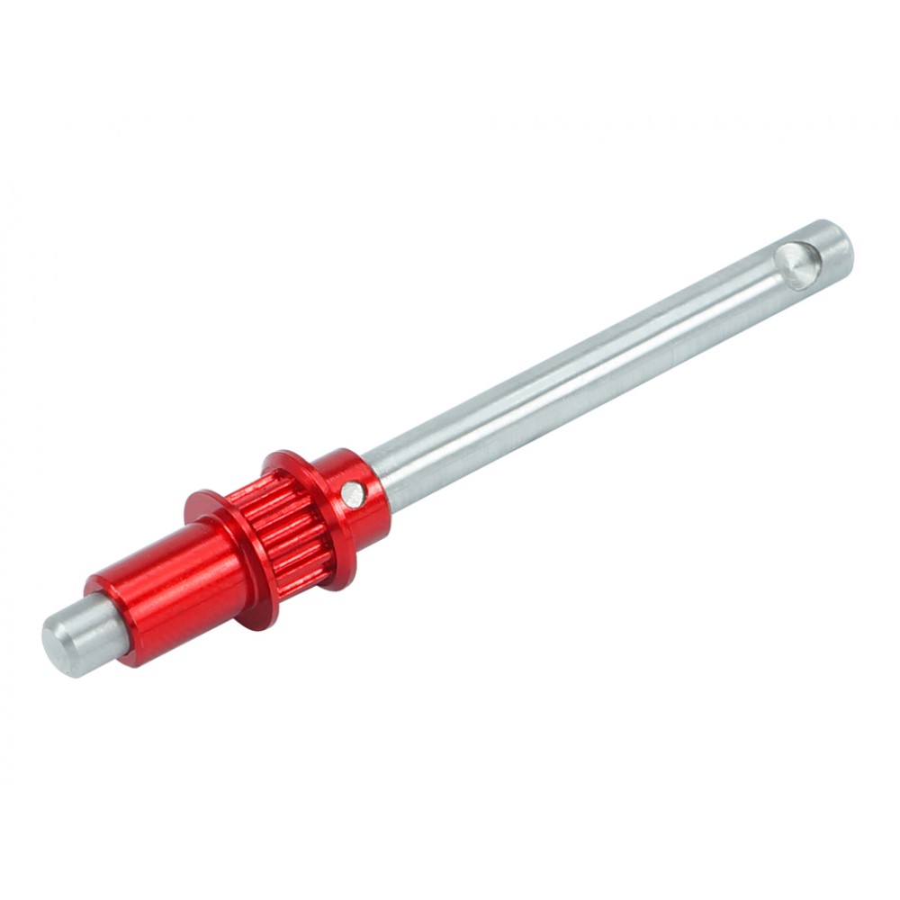 Precision CNC Stainless Steel Pulley (RED) - BLADE 450X / 330X