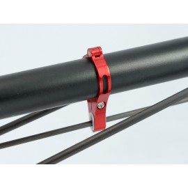 Aluminum Tail Push Rod Support (RED) - BLADE 450X / 330X / 330S