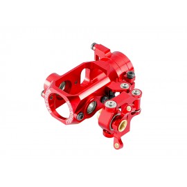 CNC Aluminum Tail Gear Case w/ Advanced (RED) - BLADE 450X / 330X