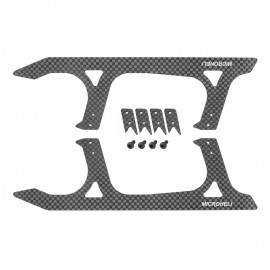 Matte Carbon Fiber Landing Skids (for MH Landing Gear series BLADE 360CFX)
