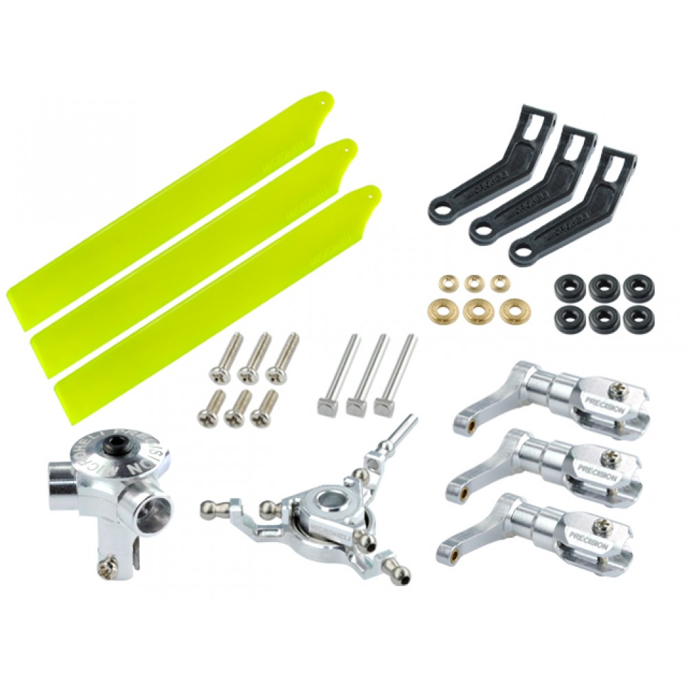 CNC Triple Yellow Plastic Blades Conversion set - BLADE FUSION 180 / Smart