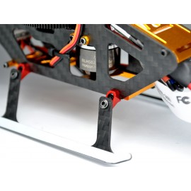 Aluminum Landing Gear Support Set (GOLD) - BLADE FUSION 180