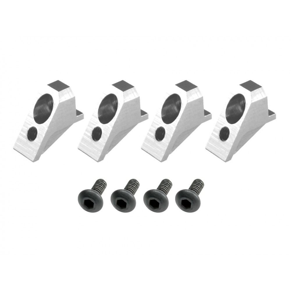 Aluminum Landing Gear Support Set - BLADE FUSION 180