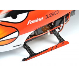 Low Profile Carbon Fiber Landing Skids (YELLOW) - BLADE FUSION 180