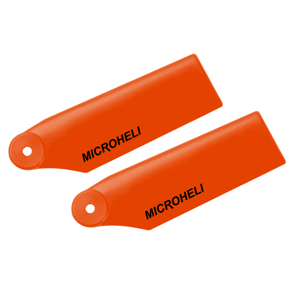 Plastic Tail Blade 36mm (ORANGE) - BLADE FUSION 180 / Smart