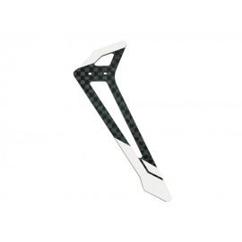 Carbon Fiber Vertical Fin (WHITE) - BLADE FUSION 180 / Smart