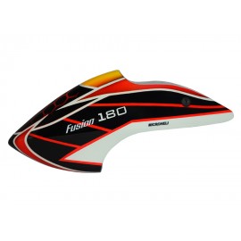 Airbrush Fiberglass Red Laser Canopy - BLADE FUSION 180