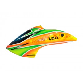 Airbrush Fiberglass Parrot Canopy - BLADE FUSION 180