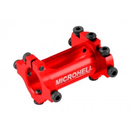 Aluminum Tail Boom Mount (RED) - BLADE FUSION 180