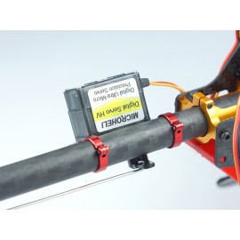 Aluminum Tail Servo Mount (GOLD) - BLADE FUSION 180 / Smart