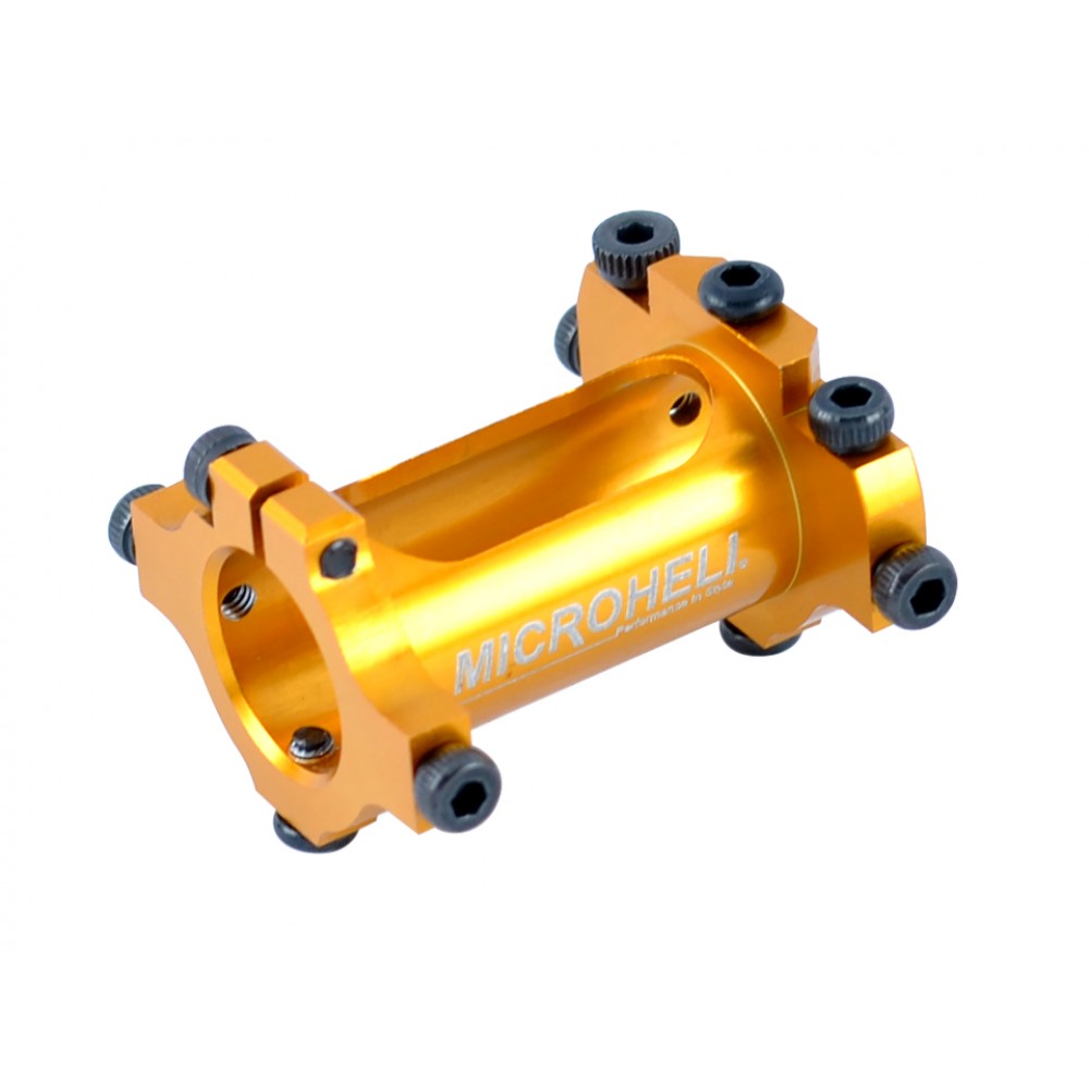 Aluminum Tail Boom Mount (GOLD) - BLADE FUSION 180