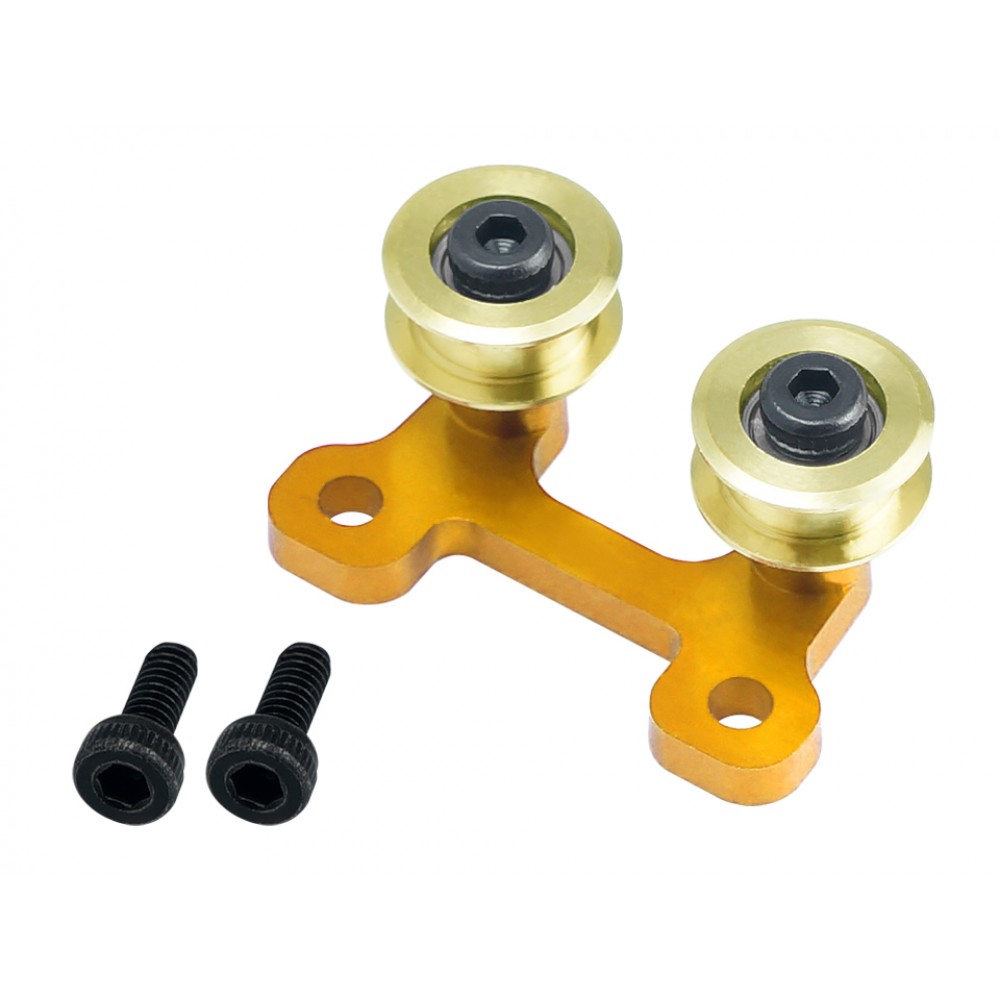 Aluminum/Brass Tail Belt Guide (GOLD) - BLADE FUSION 180