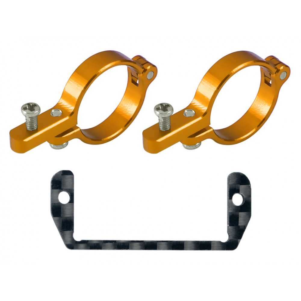 Aluminum Tail Servo Mount (GOLD) - BLADE FUSION 180 / Smart