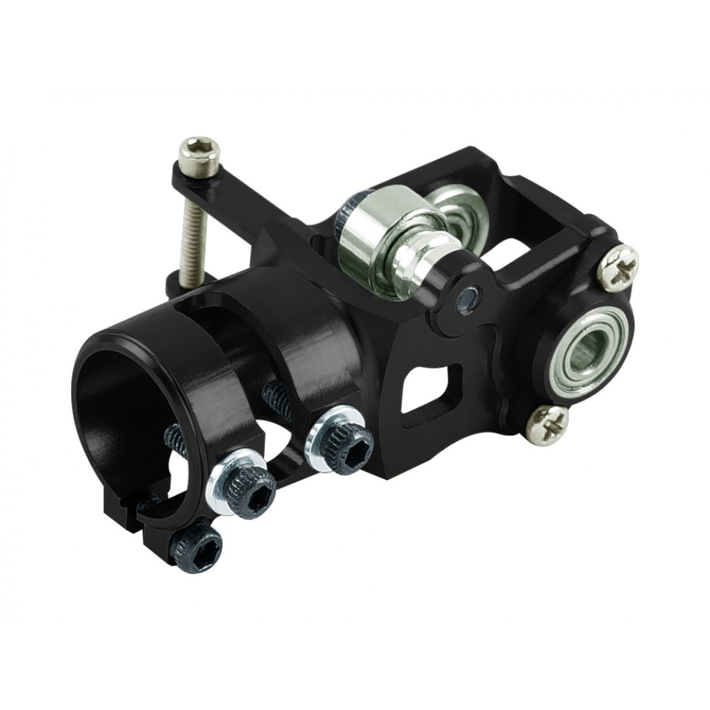 Precision CNC Aluminum Tail Pulley Case (BLACK) - BLADE FUSION 180 / Smart