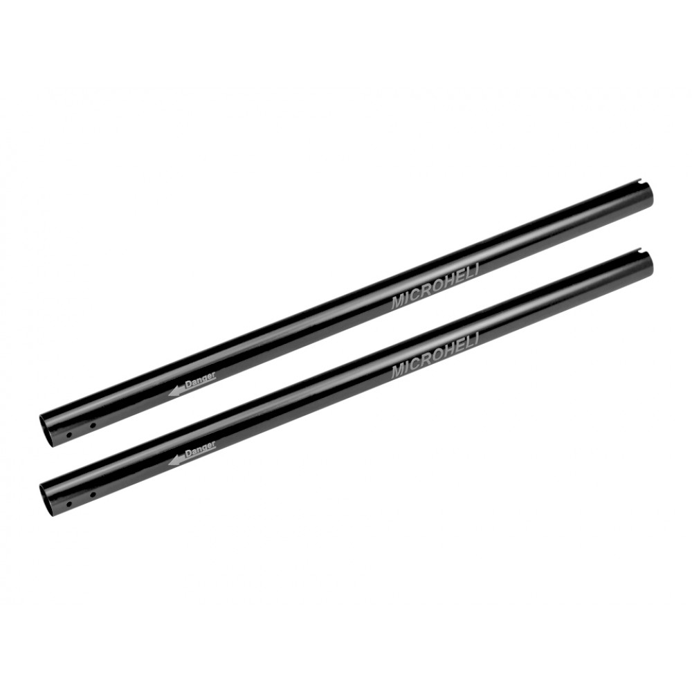 CNC Aluminum Tail Boom (BLACK) - BLADE FUSION 180 / Smart