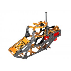 Aluminum/Carbon Fiber Main Frame (GOLD) - BLADE FUSION 180 Smart