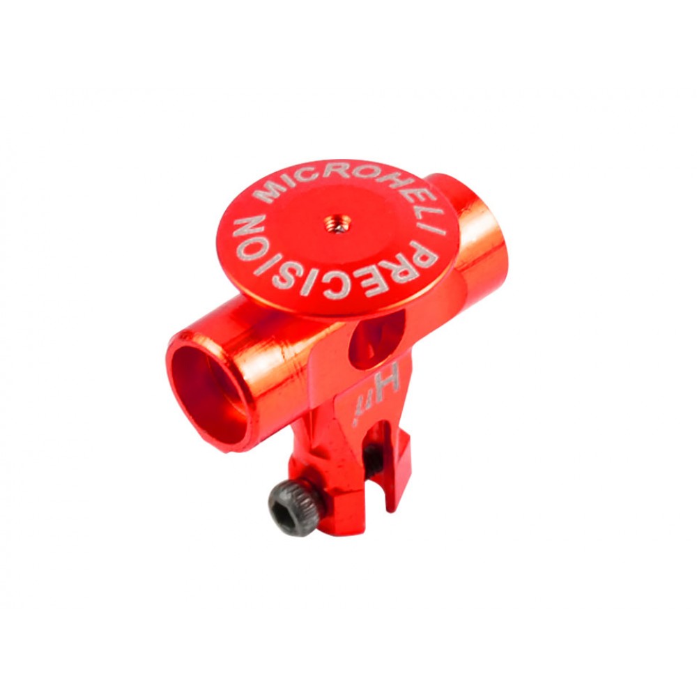 Precision CNC Aluminum Main Rotor Hub w/ Button (RED) - BLADE FUSION 180 / Smart