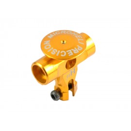 Precision CNC Aluminum Main Rotor Hub w/ Button (GOLD) - BLADE FUSION 180 / Smart