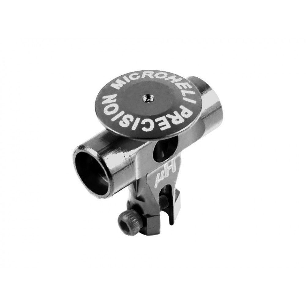 Precision CNC Aluminum Main Rotor Hub w/ Button (BLACK) - BLADE FUSION 180 / Smart